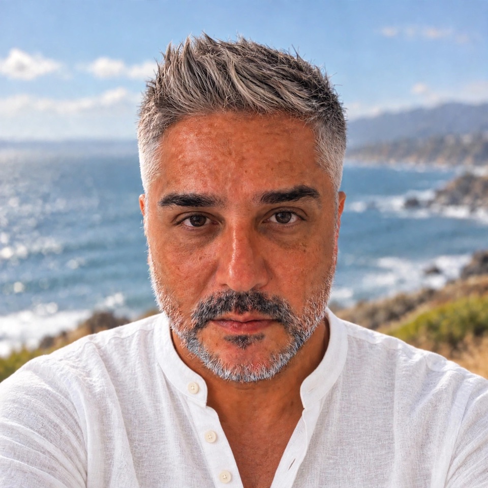 Portrait of Shahram Ghajar